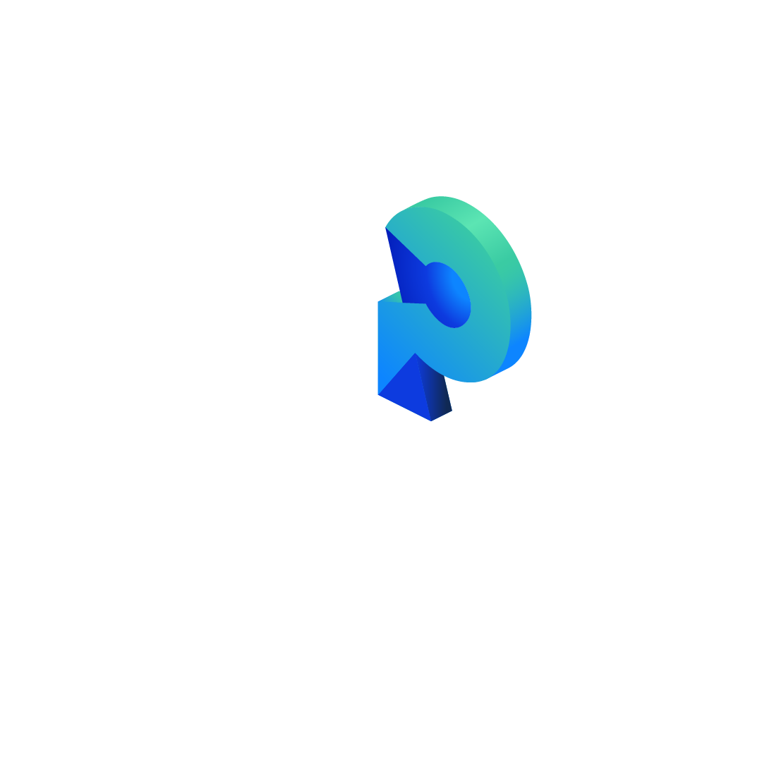 animated portier device square logo