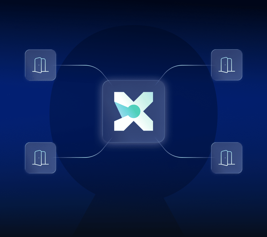 portierX Plattform, die die mechanische und elektronische Zugangskontrolle in Unternehmensumgebungen vereint